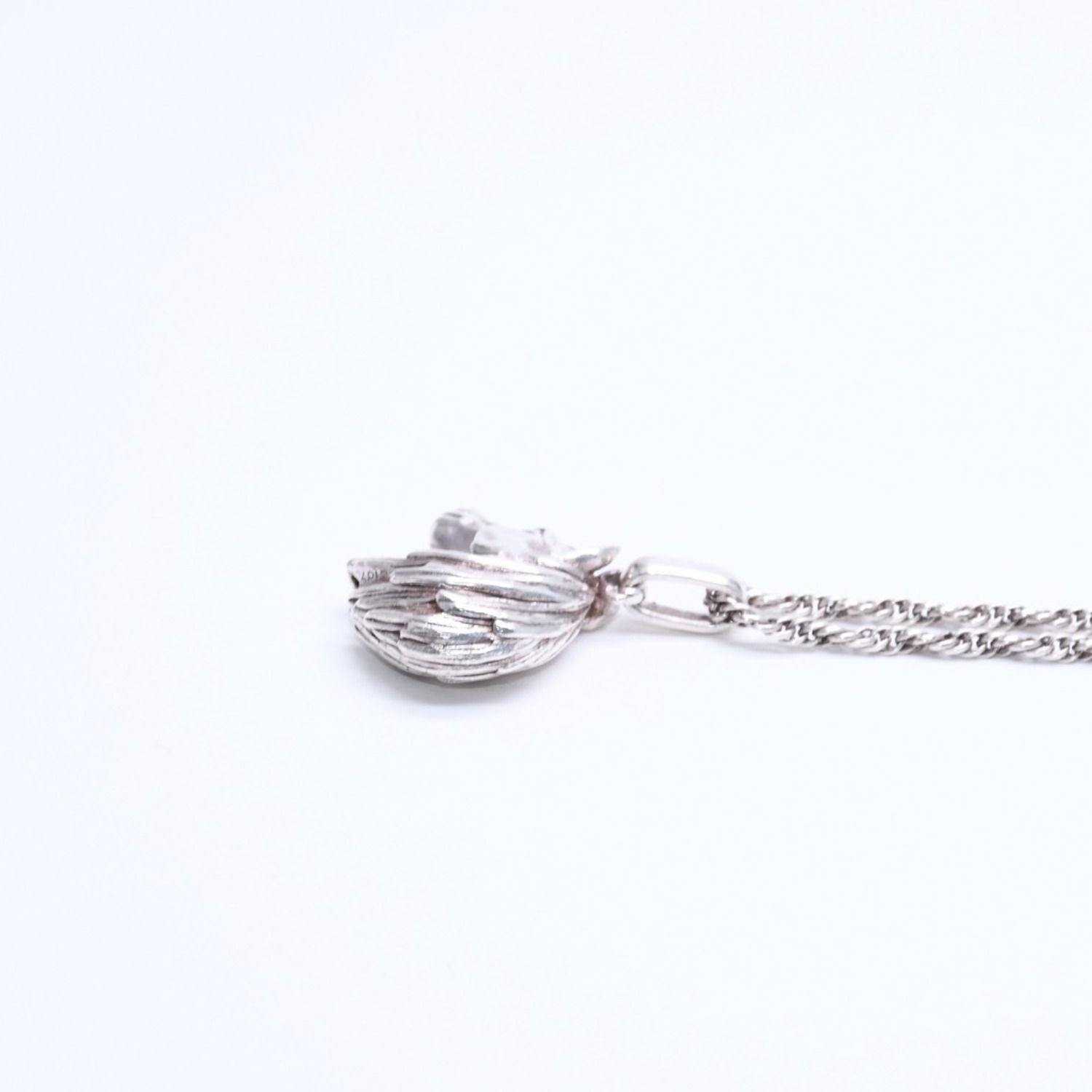 Hermes Horse Head Pendant Chain 925 Sterling Silver — view 6