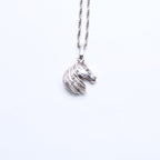 Hermes Horse Head Pendant Chain 925 Sterling Silver — view 7
