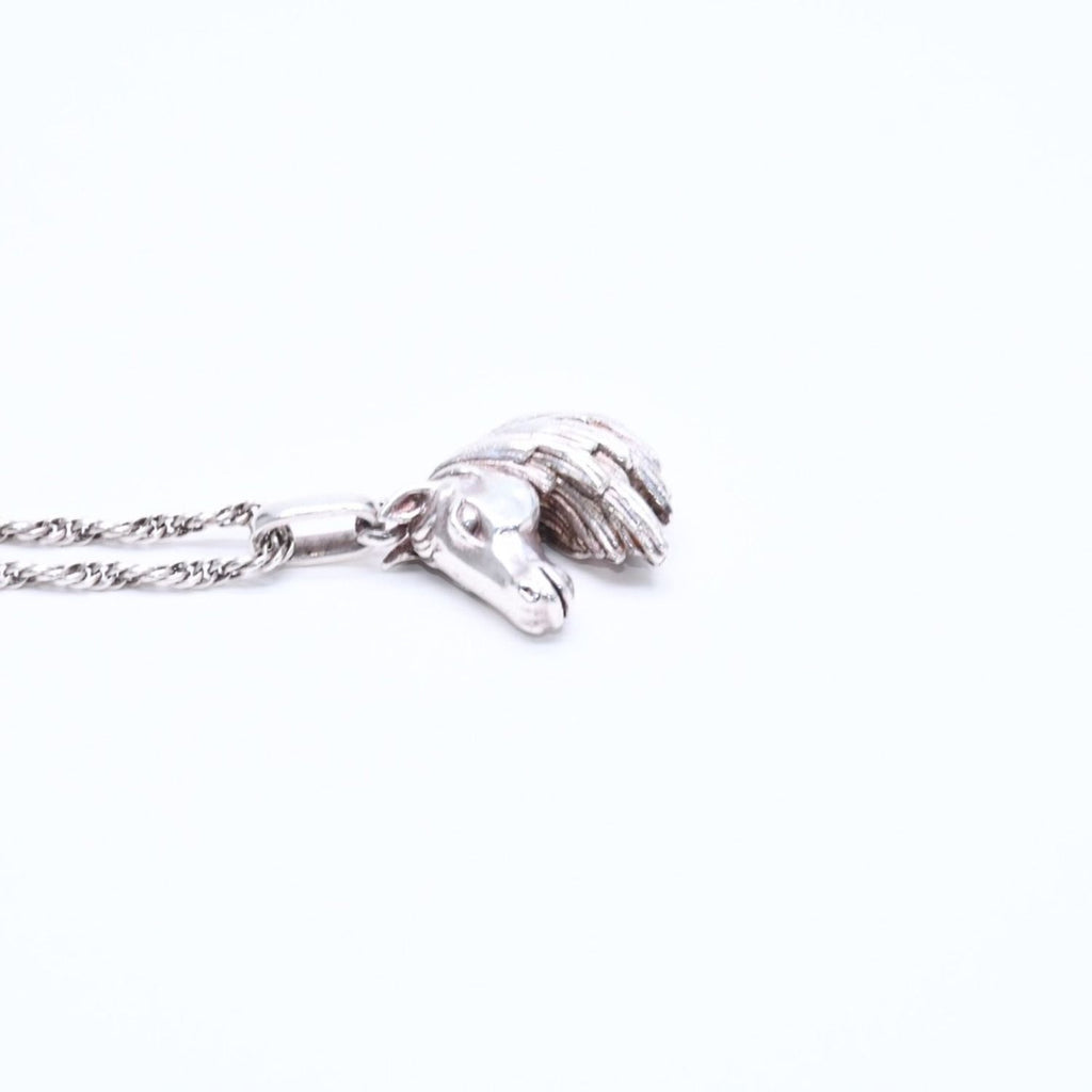 Hermes Horse Head Pendant Chain 925 Sterling Silver — view 5