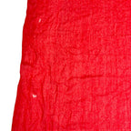 Hermes Scarf Shawl Large Cashmere Silk Red Haori — view 6