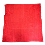 Hermes Scarf Shawl Large Cashmere Silk Red Haori