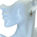Bottega Veneta Chain Hoop Earrings Silver Daily — view 8