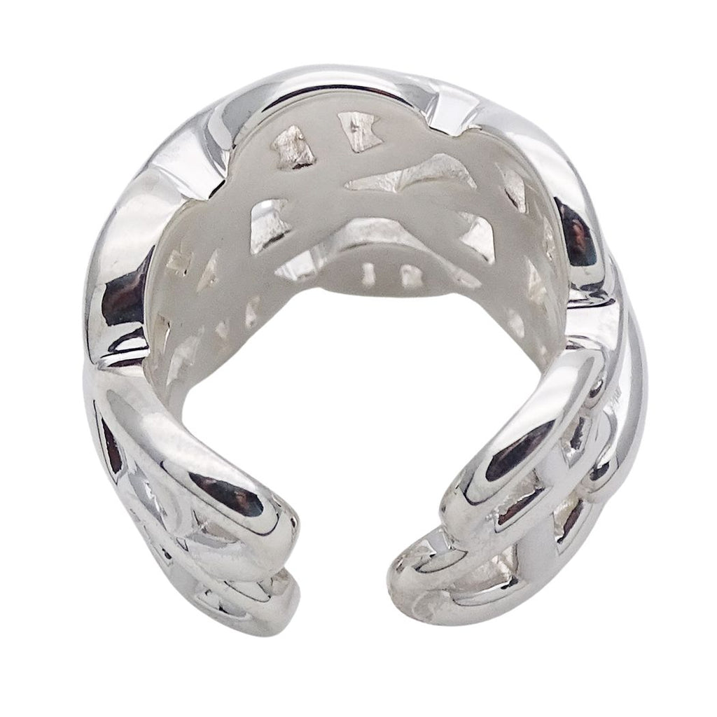 Hermes Ring Chaine D'ancre GM Silver 50 Polished — view 5