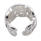 Hermes Ring Chaine D'ancre GM Silver 50 Polished — view 5