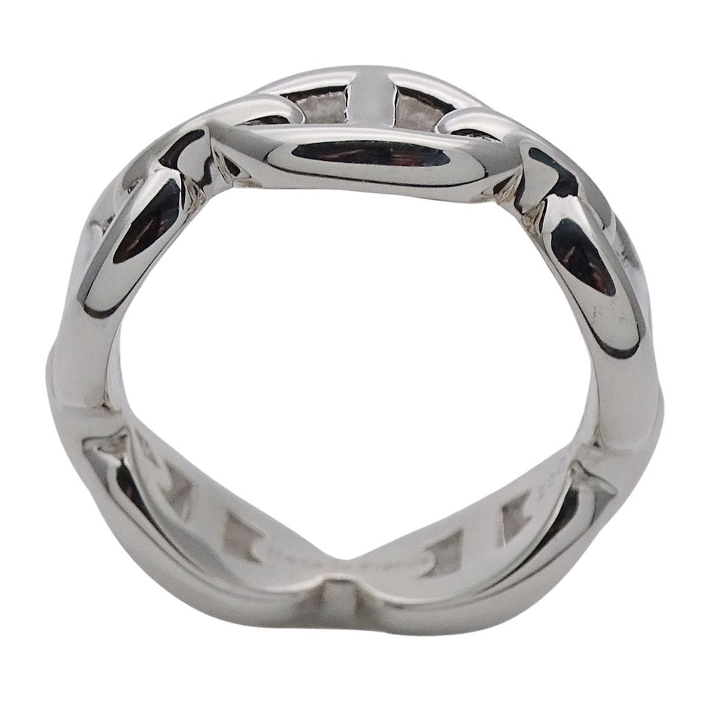 Hermes Ring Chaine D'ancre Silver 51 Polished — view 3
