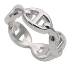 Hermes Ring Chaine D'ancre Silver 51 Polished — view 4