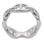 Hermes Ring Chaine D'ancre Silver 54 Polished — view 3