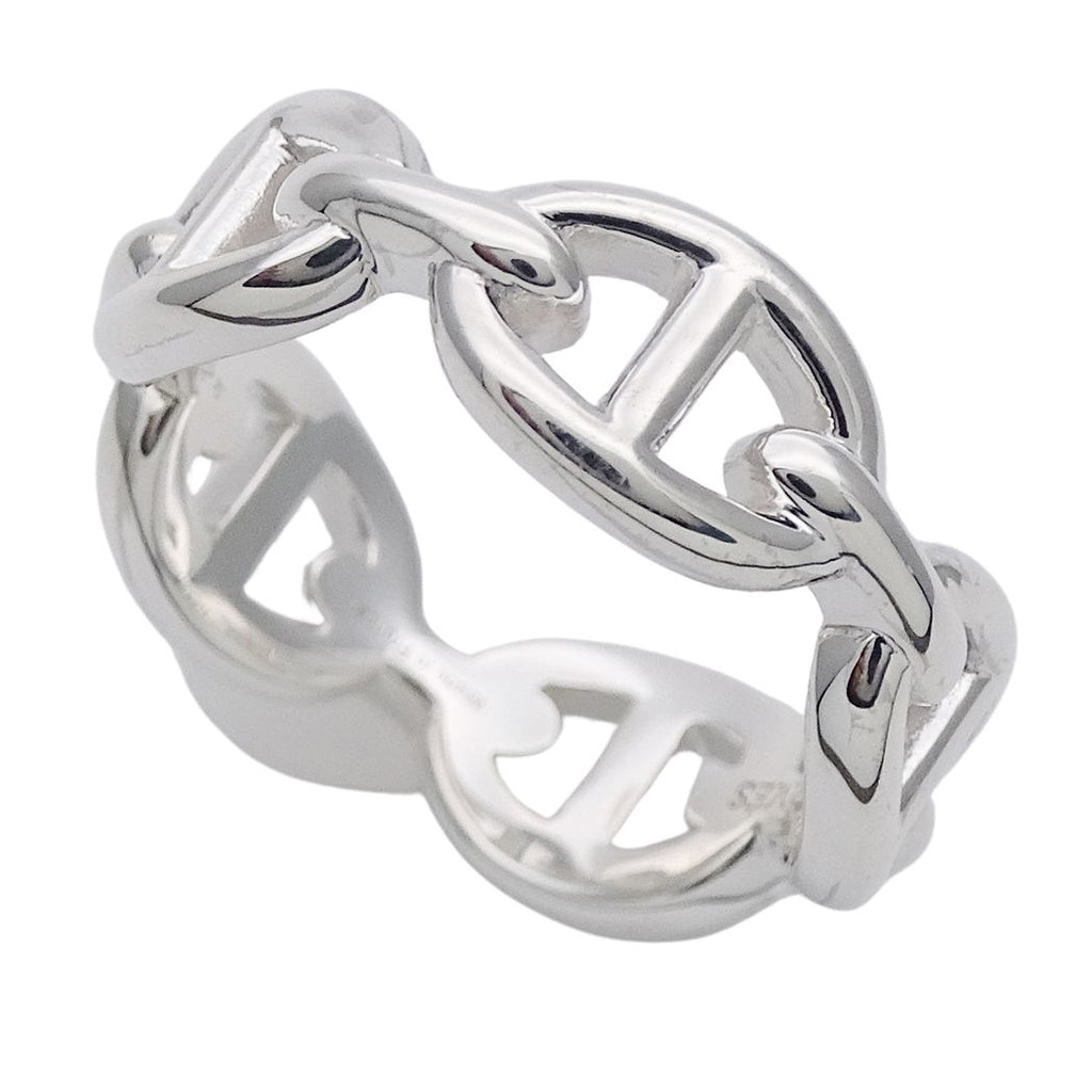 Hermes Ring Chaine D'ancre Silver 54 Polished — view 4