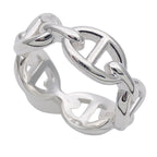Hermes Ring Chaine D'ancre Silver 54 Polished — view 4