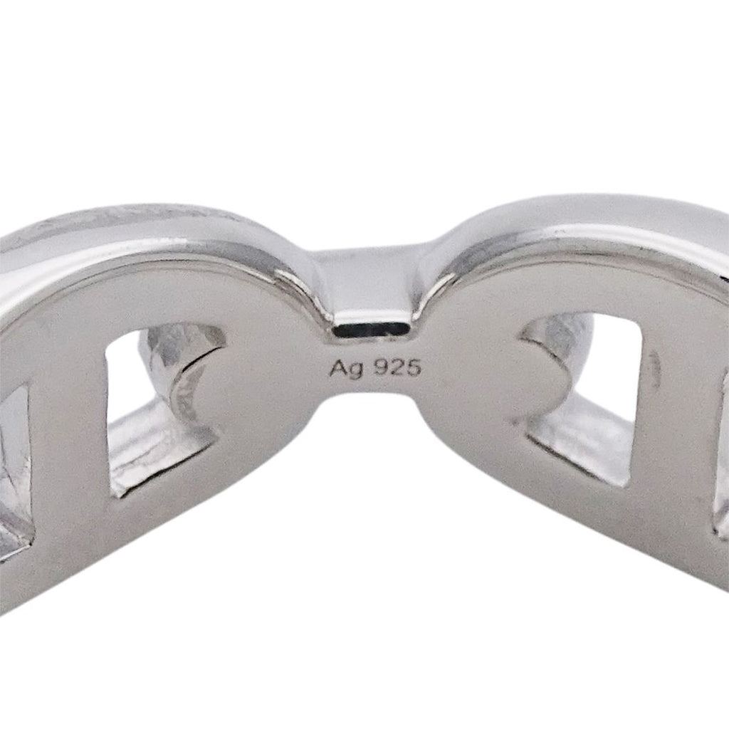 Hermes Ring Chaine D'ancre Silver 54 Polished — view 7