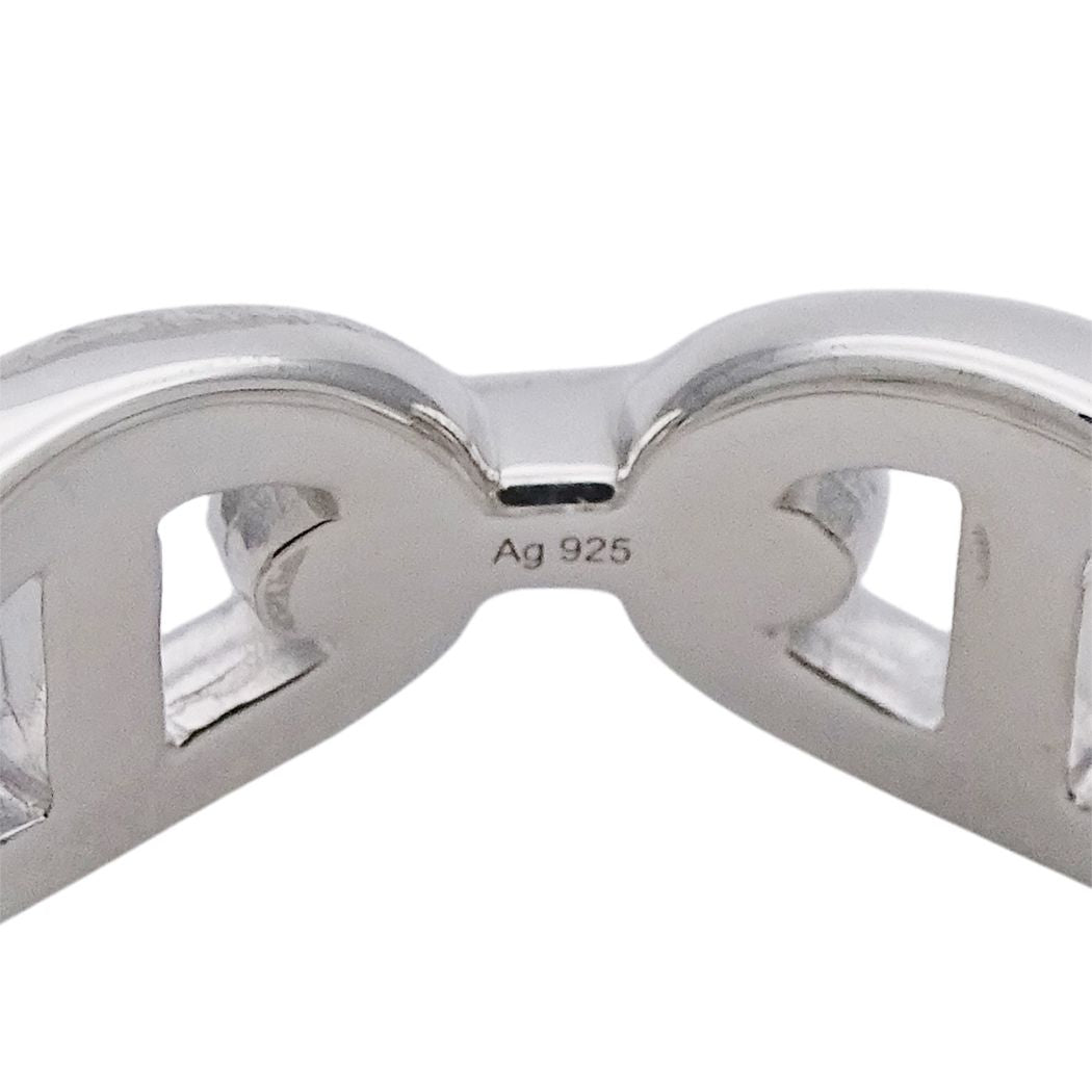 Hermes Ring Chaine D'ancre Silver 54 Polished — view 7