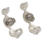 Hermes Earrings Chaine D'ancre Silver Polished — view 5