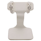 Hermes Earrings Chaine D'ancre Silver Polished — view 2