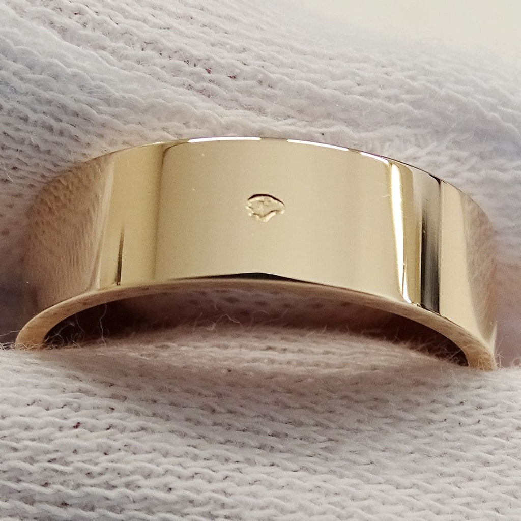 Hermes Ring 18k Gold Diamond D'ancre PM Pink 51 Issue Polished — view 7