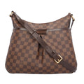 Louis Vuitton Blue Msbeli PM Damier Shoulder Bag Canvas Brown
