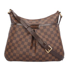 Louis Vuitton Blue Msbeli PM Damier Shoulder Bag Canvas Brown