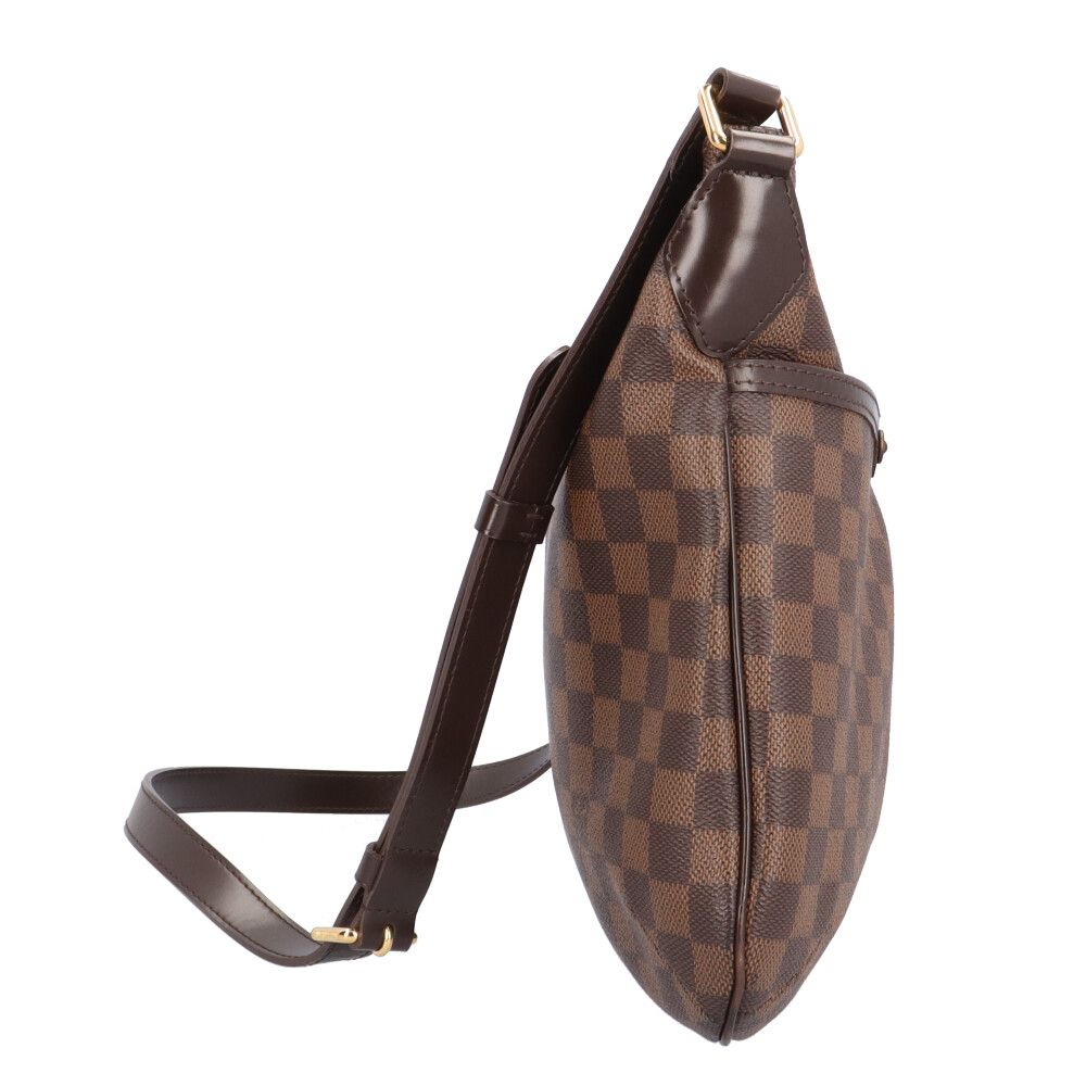 Louis Vuitton Blue Msbeli PM Damier Shoulder Bag Canvas Brown — view 4