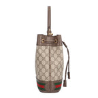 Gucci GG Rubaguet Odia Shoulder Bag Split Canvas Beige — view 4