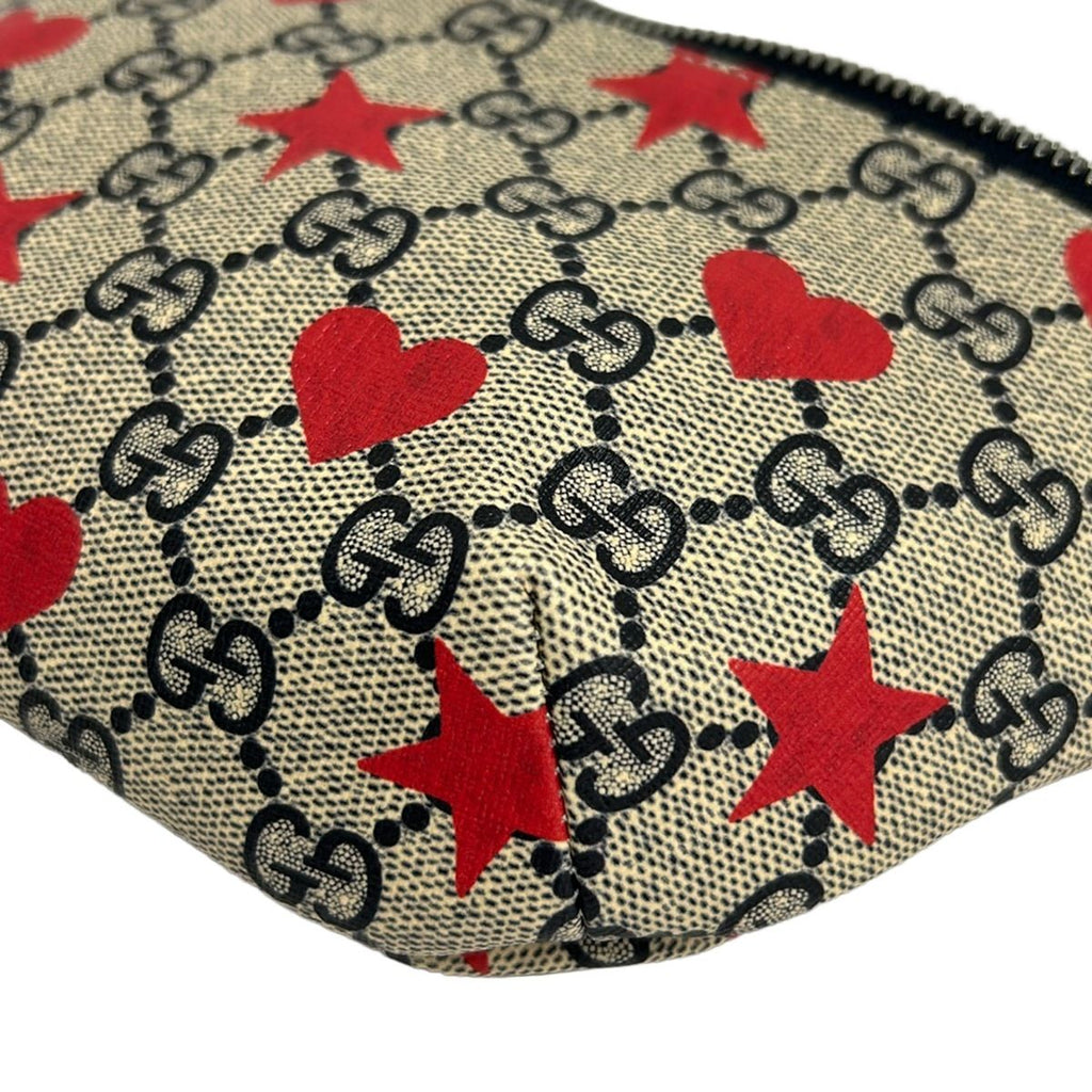 Gucci Waist Pouch GG Plus Supreme Children's Belt Bag Beige Dark Navy Red Star — view 6