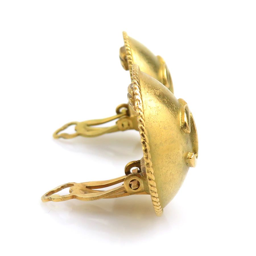 Chanel Earrings CC Logo — view 2