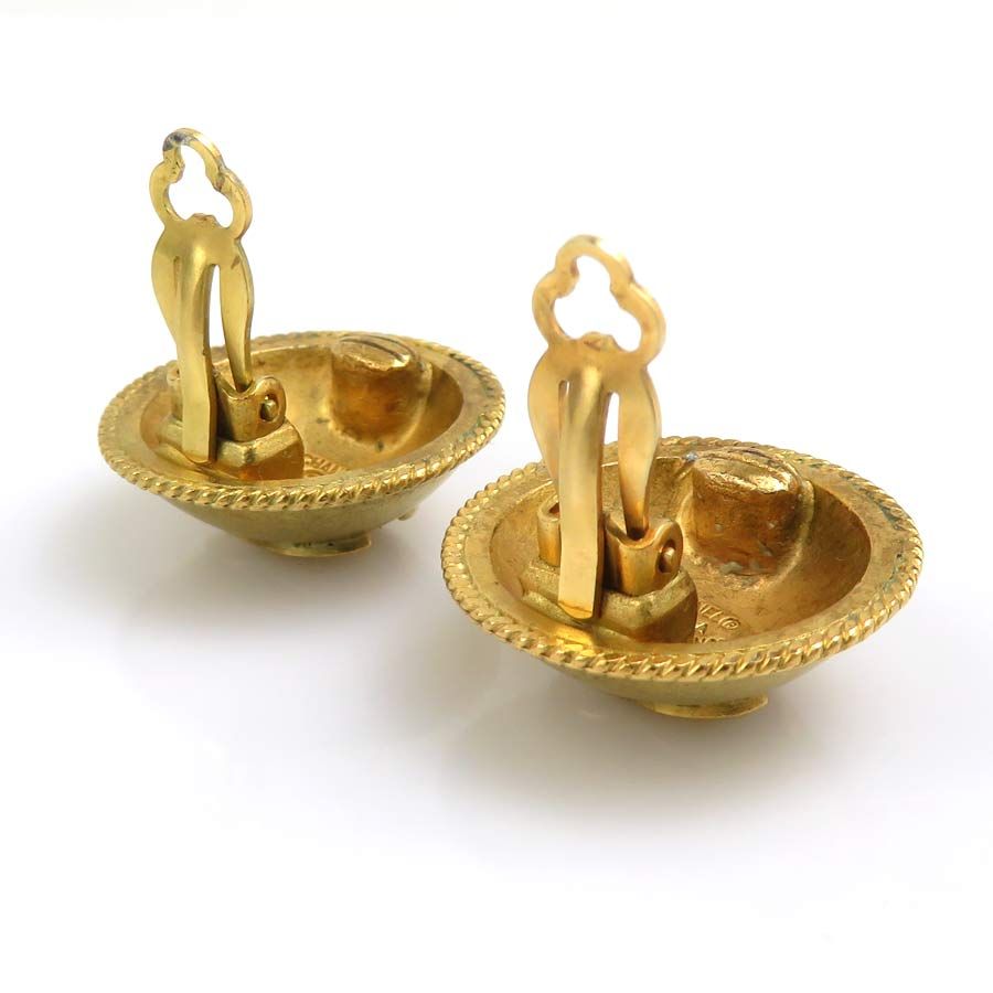 Chanel Earrings CC Logo — view 6