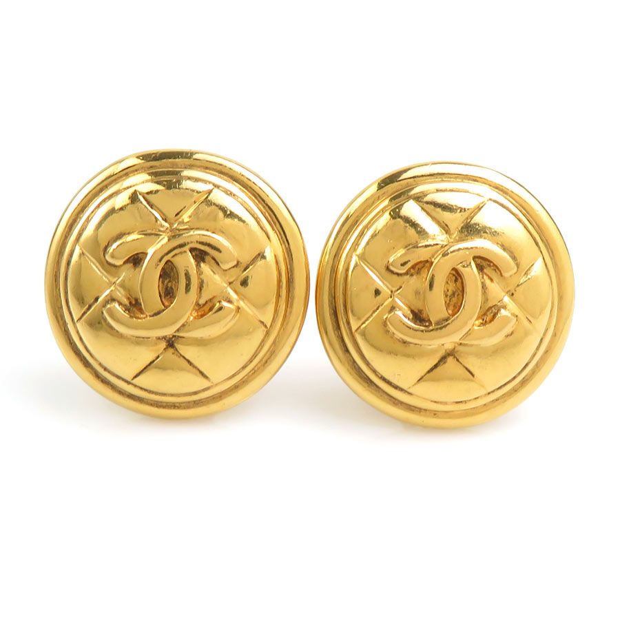 Chanel Earrings CC Logo