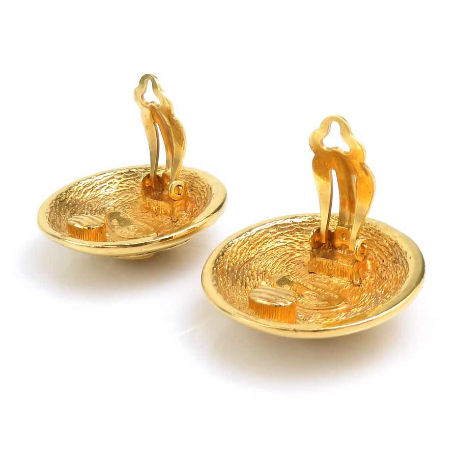 Chanel Earrings CC Logo — view 7