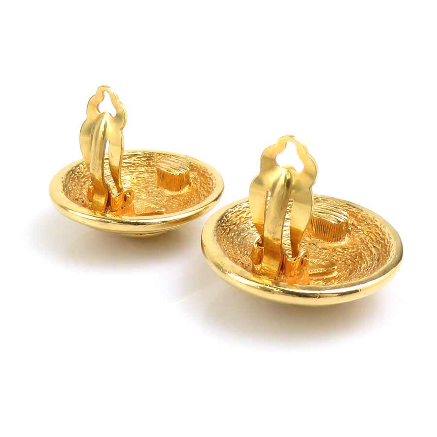 Chanel Earrings CC Logo — view 6