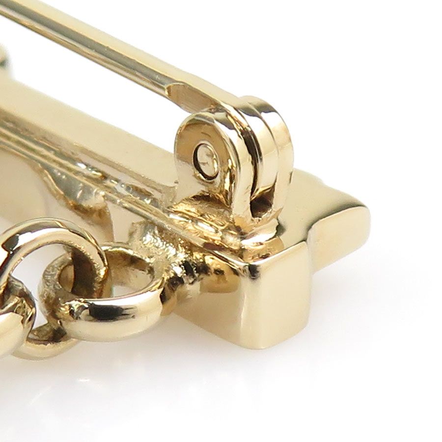 Chanel Brooch Heart Lock & — view 8