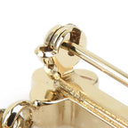Chanel Brooch Heart Lock & — view 7