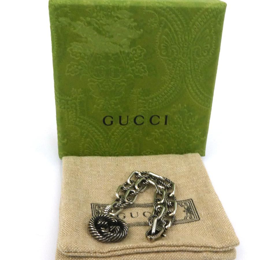 Gucci Bracelet Interlocking Silver — view 9