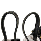Gucci Soho Leather Tote Tassel Charm GG Black — view 7