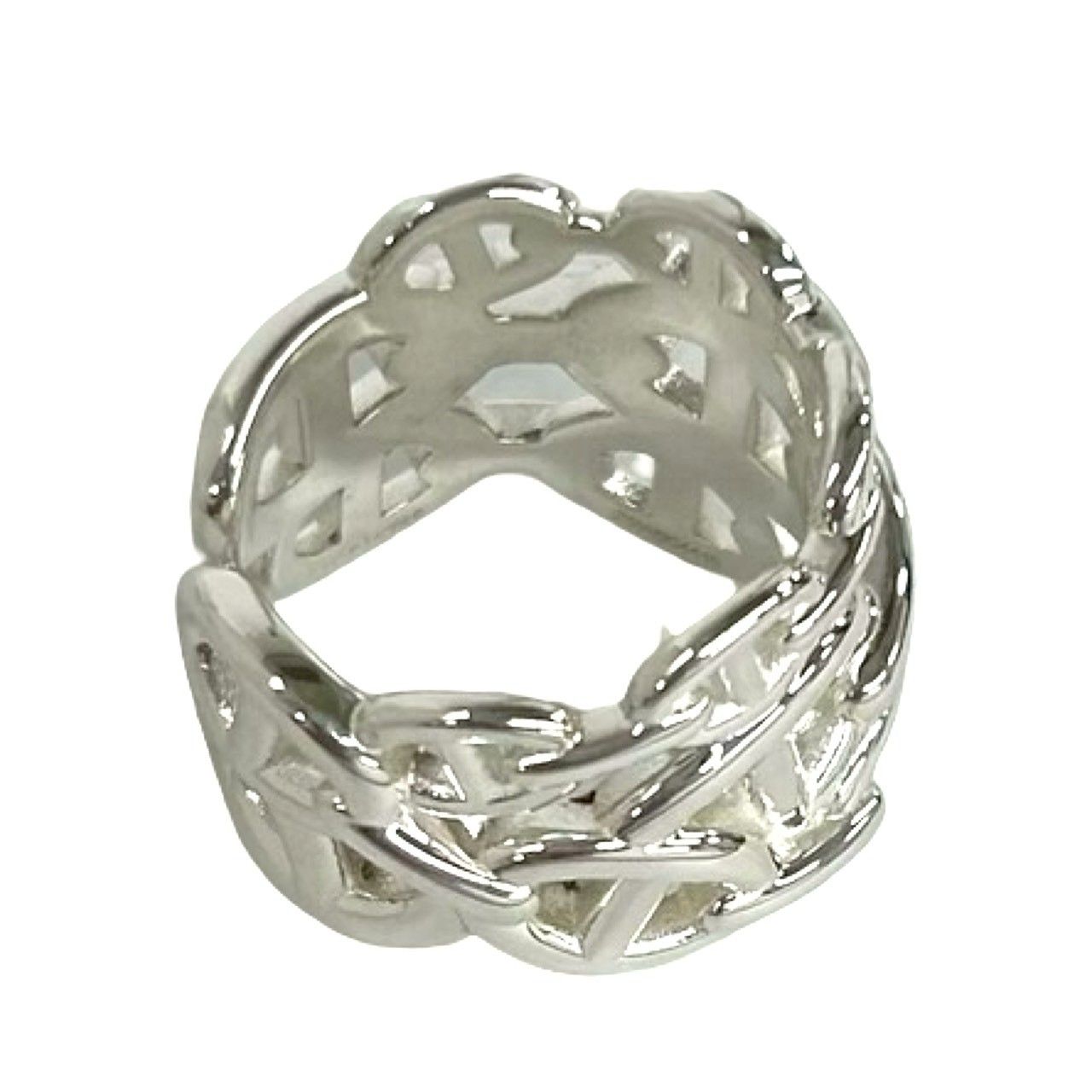 Hermes Chaine D'ancre GM Ring 925 Sterling Silver — view 5