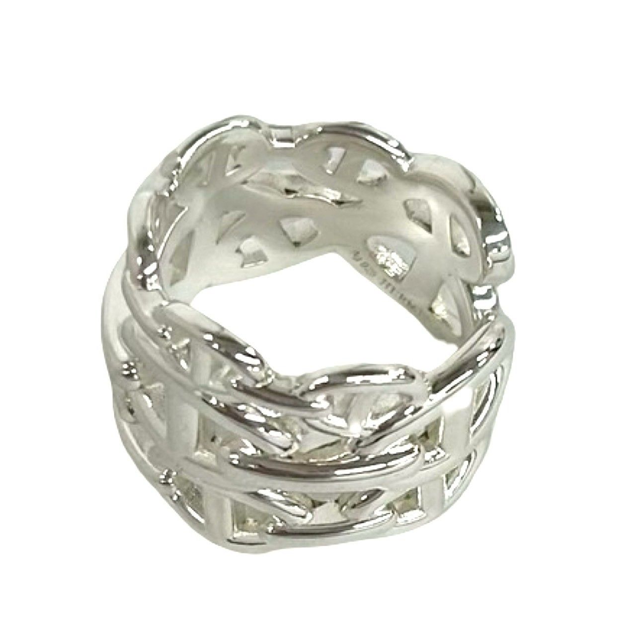 Hermes Chaine D'ancre GM Ring 925 Sterling Silver — view 4