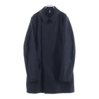 Dior Double Blurstrike Leather Cutreplacement Coat Black