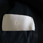 Dior Double Blurstrike Leather Cutreplacement Coat Black — view 7