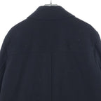 Dior Double Blurstrike Leather Cutreplacement Coat Black — view 4