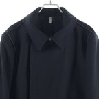 Dior Double Blurstrike Leather Cutreplacement Coat Black — view 3