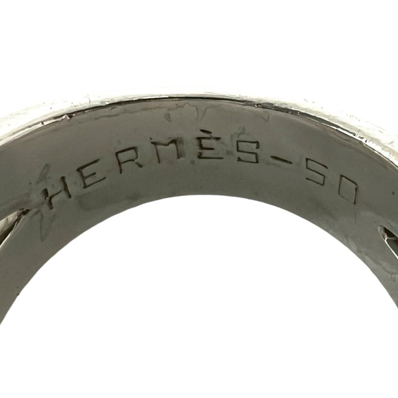Hermes History Ring 925 Sterling Silver Gold — view 3