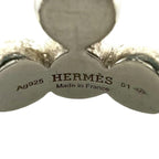 Hermes Parade Ring 925 Sterling Silver — view 3