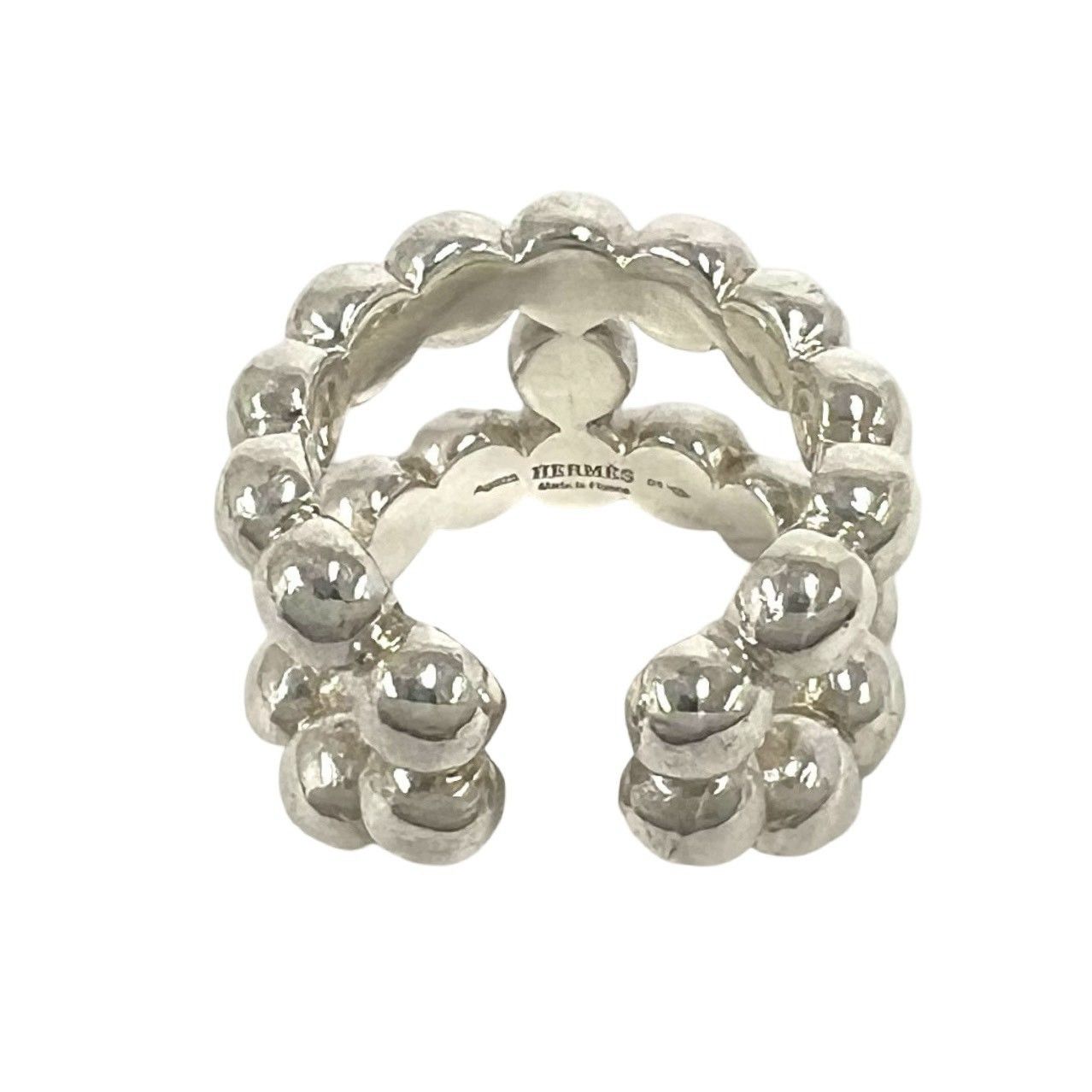 Hermes Parade Ring 925 Sterling Silver — view 6