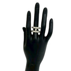 Hermes Parade Ring 925 Sterling Silver — view 2