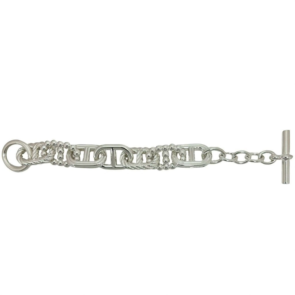 Hermes Chaine D'ancre Alea 2 Bracelet 925 Sterling Silver — view 6