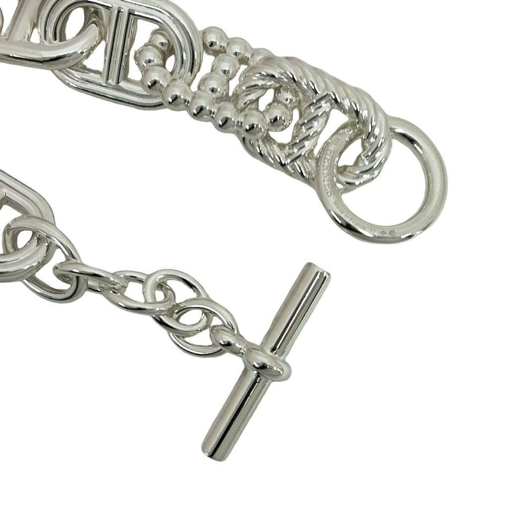 Hermes Chaine D'ancre Alea 2 Bracelet 925 Sterling Silver — view 4