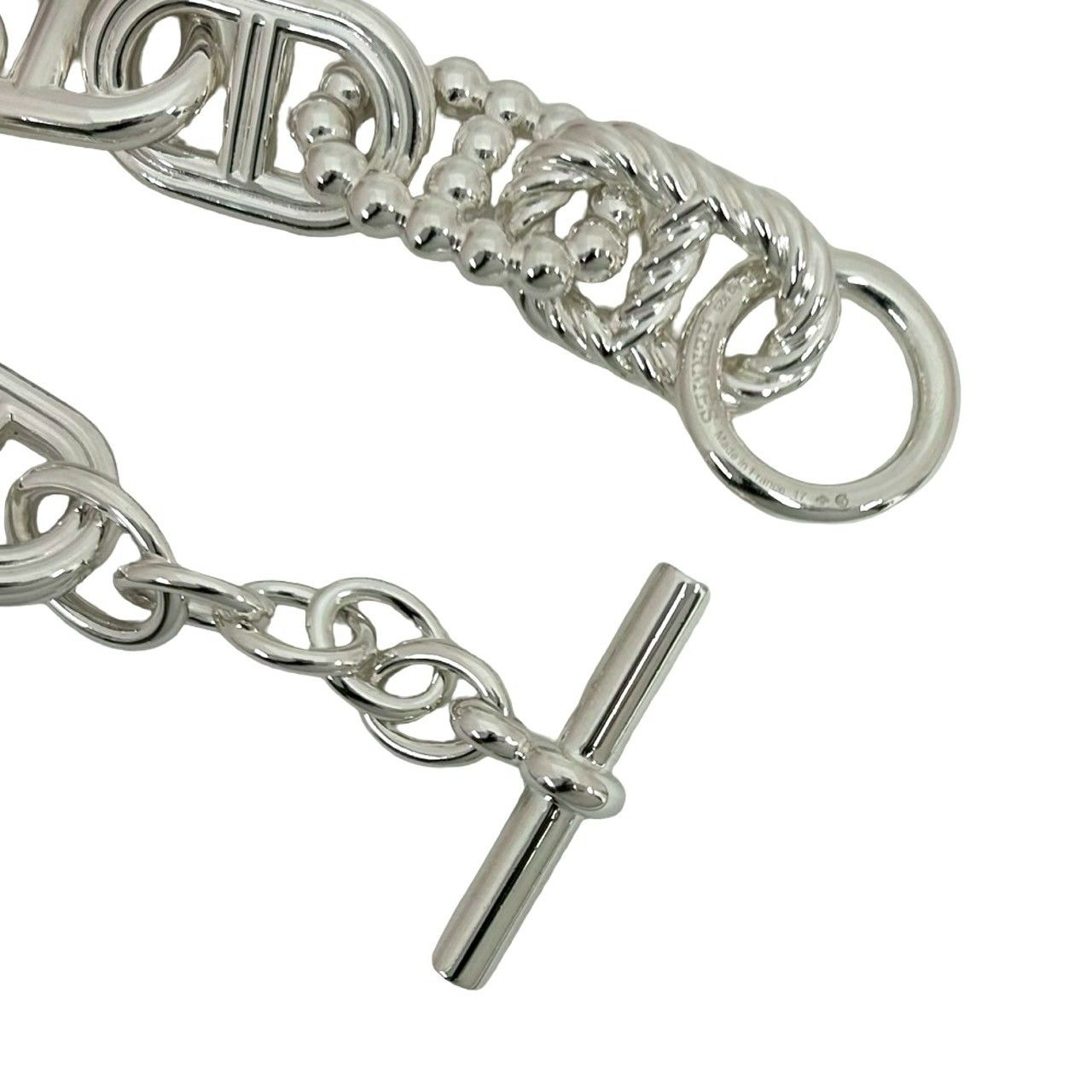 Hermes Chaine D'ancre Alea 2 Bracelet 925 Sterling Silver — view 4