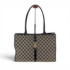Gucci Jackie Tote GG Canvas Line