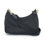 Prada Re-Nylon Edition Shoulder Bag Black Gold — view 2