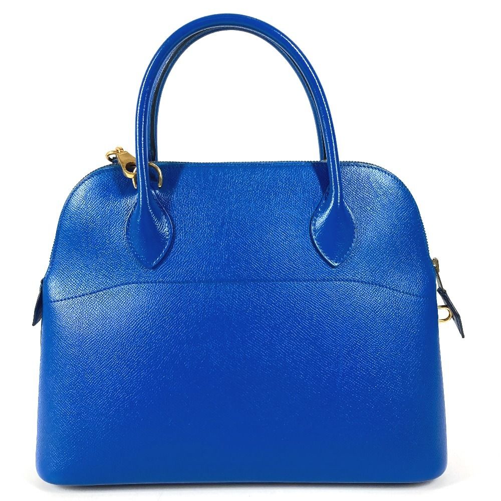 Hermes Handbag Bolide 31 Epsom Blue — view 2