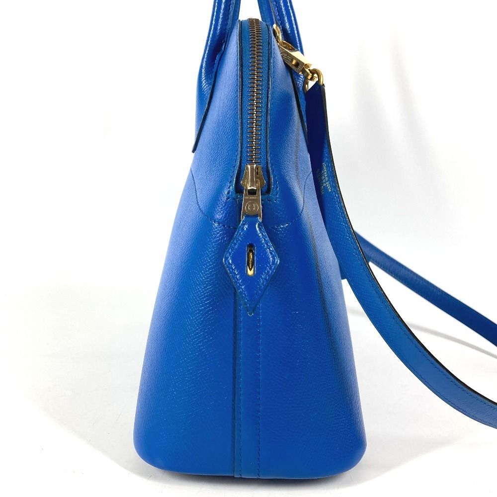 Hermes Handbag Bolide 31 Epsom Blue — view 4