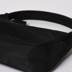 Prada Hobo Handbag Nylon Black — view 8